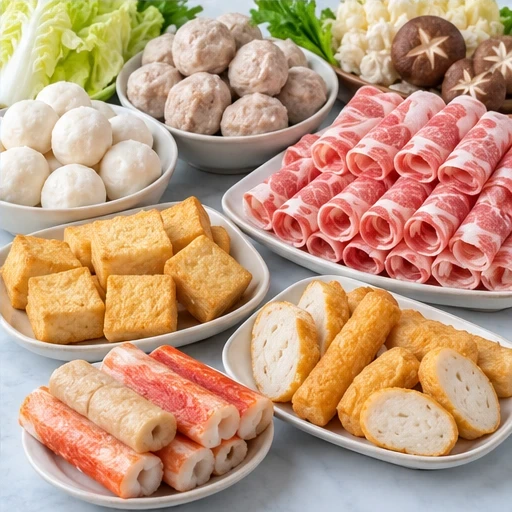 各式火鍋料